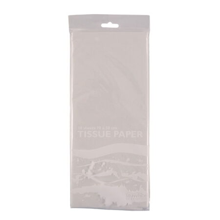 Tissue Paper 700 X 500Mm 10 Sheet Pack White - Image 1