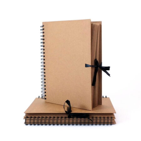A3 Kraft Work / Display Book 40 sht 175gsm kraft card Portrait