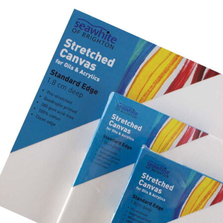 A5 Stretched Canvas 1.8cm deep Box of 10 (14.8 x 21cm)