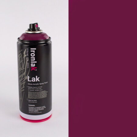 Ironlak Acrylic Spray Paint  400Ml Can - Moberry - Image 1