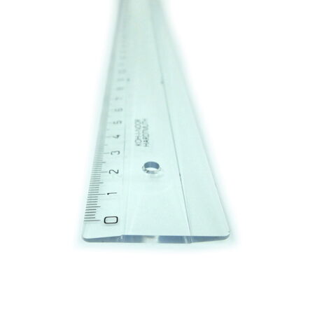 30Cm Acrylic Ruler  Transparent - Image 1