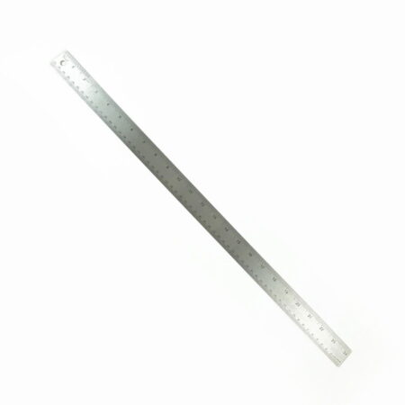 Steel Ruler 60Cm Cork Backed Non-Slip Cm/Inches