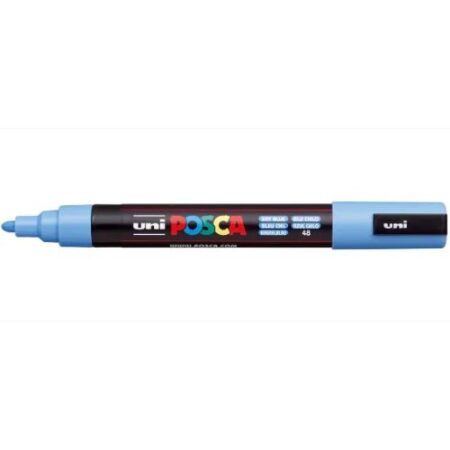 Posca Marker 5M Medium 1.8-2.5Mm Bullet Tip,Sky Blue - Image 1