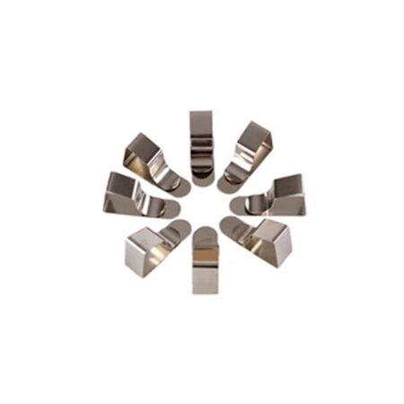 School Stationery Supplies Steel Clips for Drawing Board Pack of 50 - Image 1