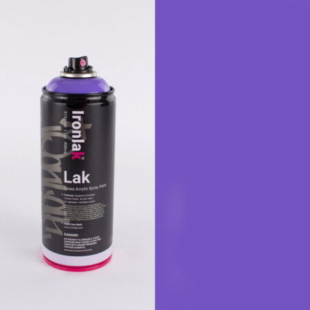 Ironlak Acrylic Spray Paint  400Ml Can - Phantom - Image 1