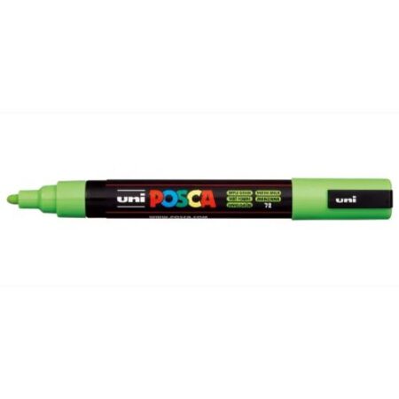Posca Marker 5M Medium 1.8-2.5Mm Bullet Tip Apple Green - Image 1