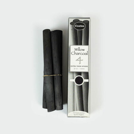Willow Charcoal Extra Thick 4 Stick Box - Image 1