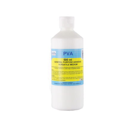 General Purpose Pva Glue Adhesive Medium - 0.5 Litre Bottle - Image 1