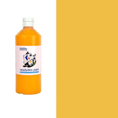Ready Mix Paint Brill.Yellow /500Ml Bottle - Image 1