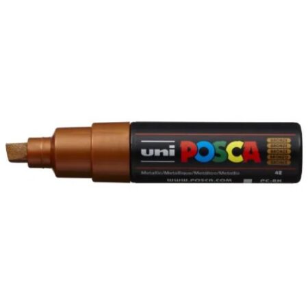 Posca Marker 8K Broad Chisel Tip  Bronze - Image 1