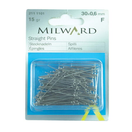 Dressmaker'S Pins 30 X 0.6Mm 15G - Image 1