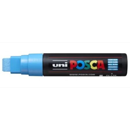Posca Marker 17K Chisel 15Mm Light Blue - Image 1