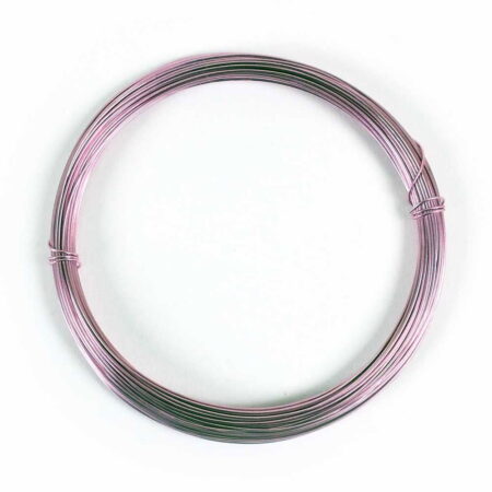 Enamelled Coloured Wire 0.7Mm 15M Spool Super Pink - Image 1