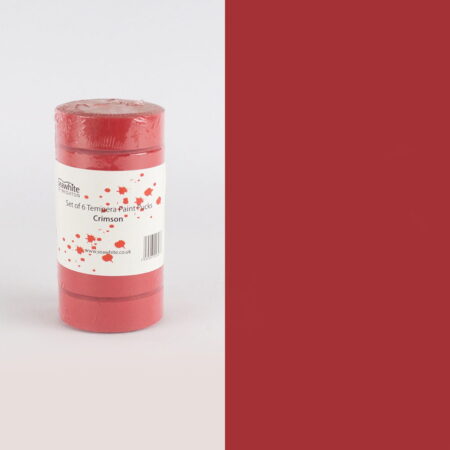 Tempera Crimson Block Pack Of 6 - Image 1