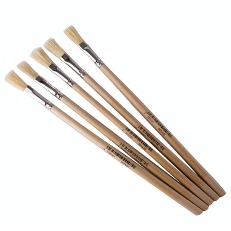 Paste Brushes Hogs Hair Pack Of 30 - Image 1