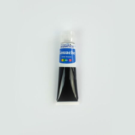 School Stationery Supplies Black Gouache 60ml tube - Image 1