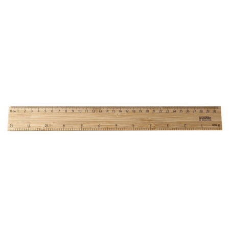 30 Cm Bamboo Ruler - Image 1