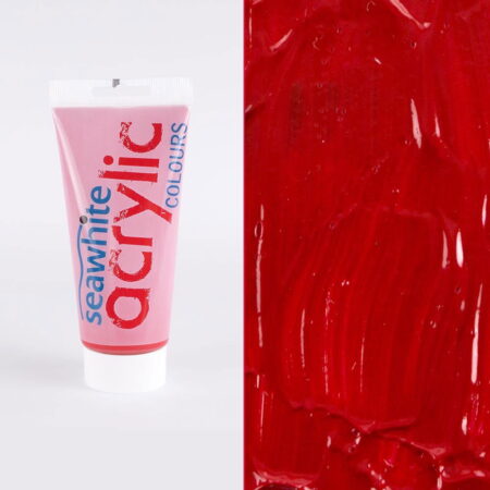 200Ml Acrylic Paint Tube Primary Red (Magenta) - Image 1