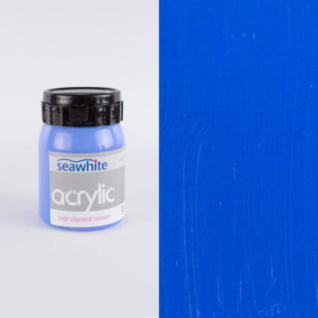 500Ml Acrylic Paint Bottle Cobalt Blue (5320) - Image 1