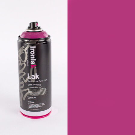 Ironlak Acrylic Spray Paint 400Ml Can - Flirt *P* - Image 1