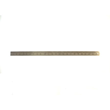 60Cm Steel Ruler Cm/Inches - Image 1