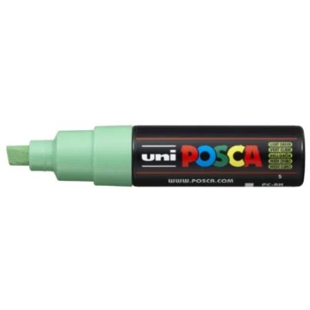 Posca Marker 8K Broad Chisel Tip Light Green - Image 1