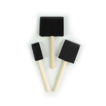 Foam Brush Set Of 3 Sizes - Image 1