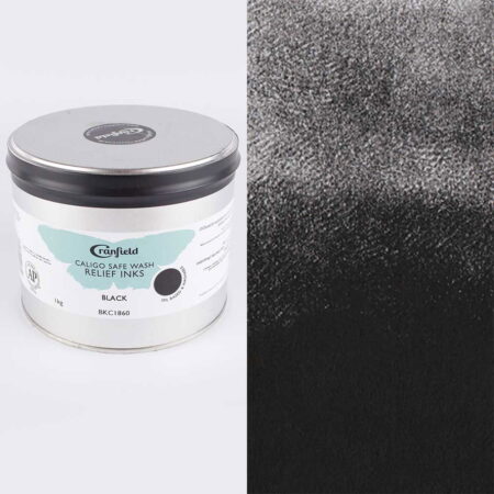 Caligo Relief Ink Black 1Kg Tin - Image 1
