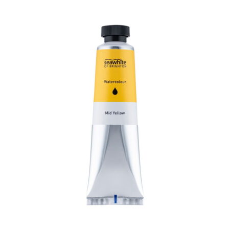 Single Watercolour Tube 60Ml Mid Yellow