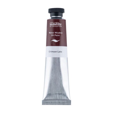 School Stationery Supplies Water Mixable Oil 45ml tube Crimason Lake - Image 1