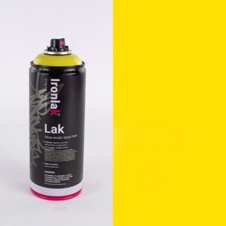 Ironlak Acrylic Spray Paint  400Ml Can - Vizies Smiley (Aka Blaze) *P* - Image 1