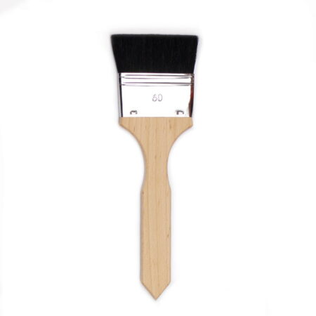 School Stationery Supplies Ox Hair Flat Brush - Size 60 - Image 1