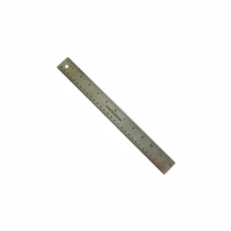 Steel Ruler 30Cm Cork Backed Non-Slip Cm/Inches