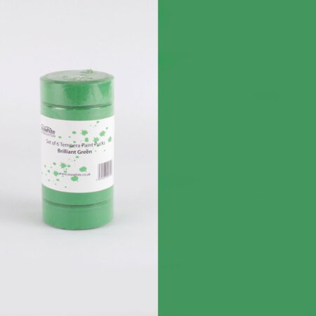 Tempera Brilliant Green Block Pack Of 6 - Image 1