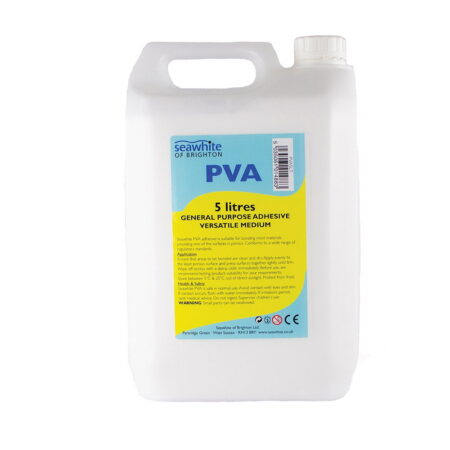 General Purpose Pva Glue Adhesive Medium - 5 Litre Jerrican - Image 1
