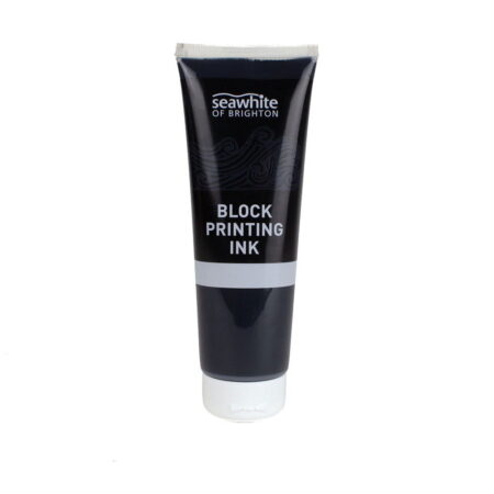 School Stationery Supplies Block Printing Ink Black / 250ml tube - Image 1