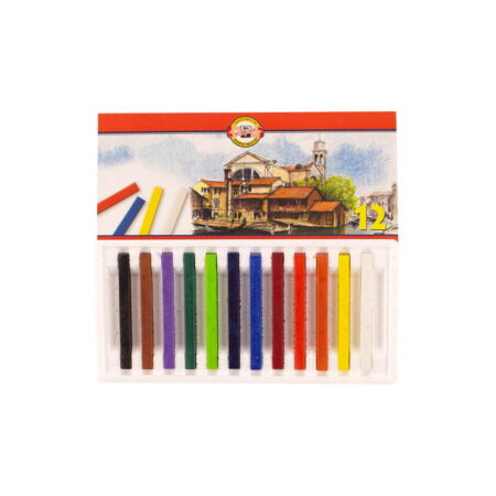 Gioconda Carres Oil/Chalk Pastels - Pack Of 12 Mixed Colours - Image 1